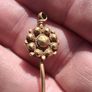 18K Gold Victorian Stick Pin(3 grams) Image 10