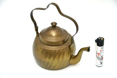 Vintage Brass tea kettle| tea pot