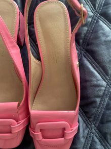 Ladies Pink Leather Shoes