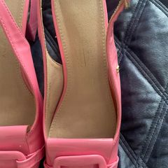 Ladies Pink Leather Shoes