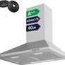 70cm CIARRA Kitchen Extractor Hood Image 2