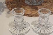 Vintage Waterford Crystal Blarney Candleholders