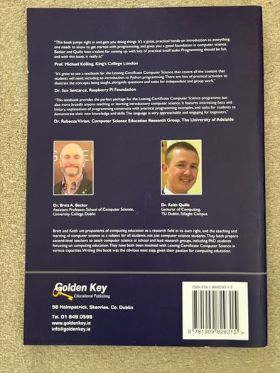 Computer Science - Leaving Cert Textbook