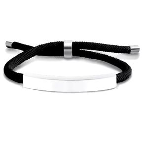 The Flexi-Braid Steel Bracelet  Custom Engraving Available By R'Laith
