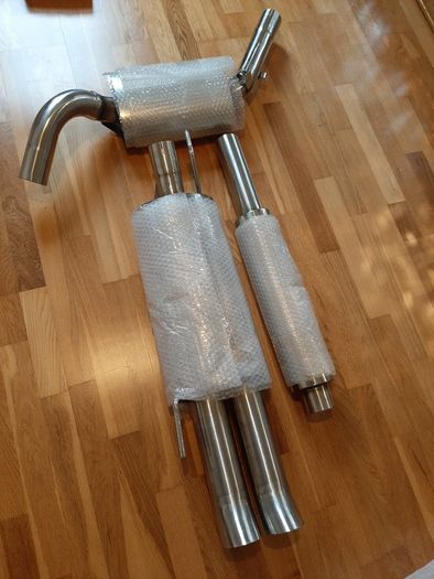 VW Golf mk3 group A 2.5" stainless exhaust
