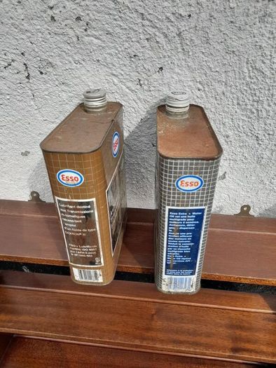 Esso Oil Cans
