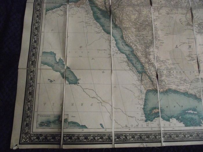 Philips New Map of Africa - London and Liverpool - George Philip & Son-Ca.1890