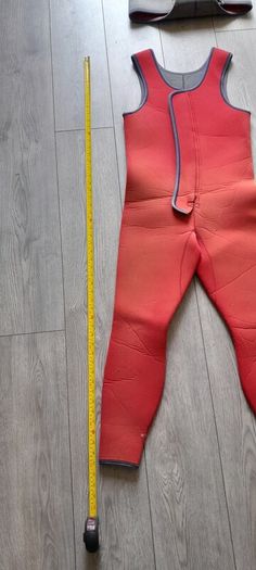 wet suit, thick one.