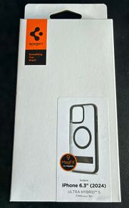 Spigen MagFit case for iPhone 16 Pro with kickstand