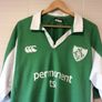 Ireland Rugby Jersey. Triple Crown Winning Jersey From Year 2006. Official Canterbury IRFU Home Jersey. Authentic Original From The Time. Not A Modern Day Remake. Image 3