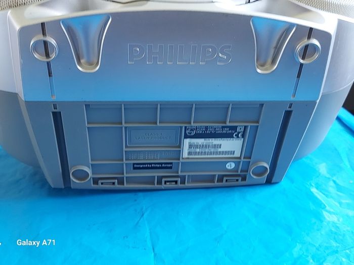 PHILIPS CD Radio Cassette Recorder Model AZ1008, Radio is excellent, great volume, CD Tape not working