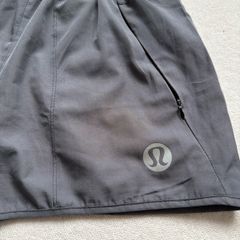 LuluLemon grey shorts suit Ladies 10/12