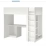 Ikea loft bed with desk Image 2