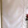 White fabric cover wardrobe in great condition, Light weight and handy to move Image 6