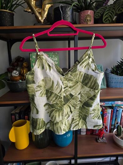 H&M linen top