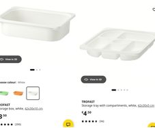 ISO Trofast boxes/ organisers