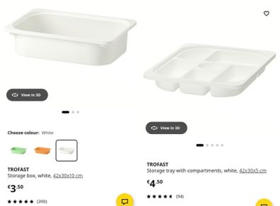 ISO Trofast boxes/ organisers