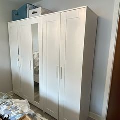 IKEA Brimnes three-door wardrobe