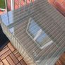 outdoor wicker table Image 2