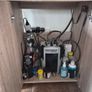 Complete Planted Aquarium Setup & Oak Cabinet Image 4