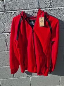 Brand New Diesel Ferrari Red Hoodie Size Large