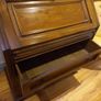 Antique Oak wrighting Bureau Image 3