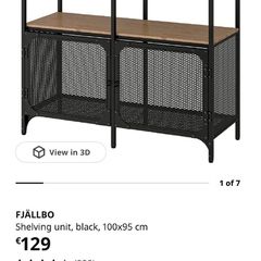 shelving unit IKEA FJALLBO