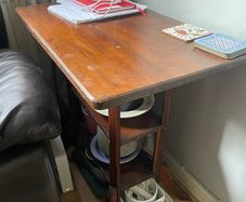 Wooden side table