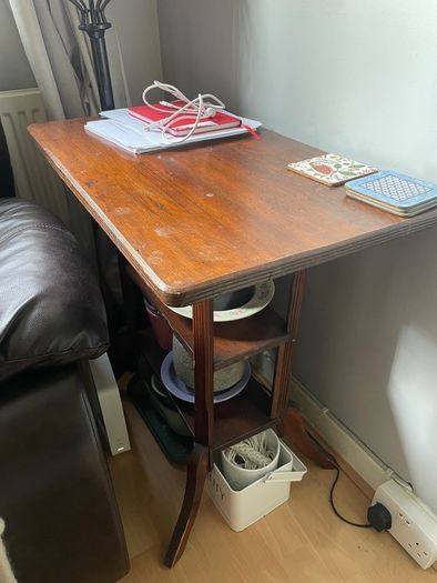 Wooden side table