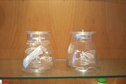 2 x line bjerre tealight holders