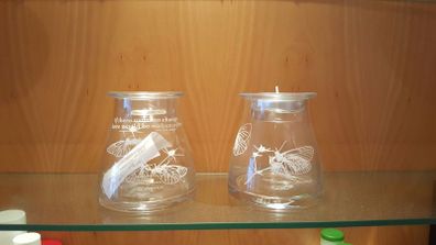 2 x line bjerre tealight holders