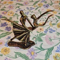 Elegant Ballet Dancers Sculpture - Bodrul Khalique Style