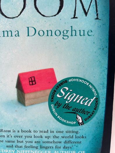 Emma Donoghue Room SIGNED Paperback