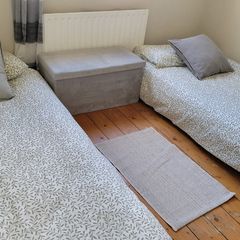 Stackable 2 in1 Single Bed with Mattresses Ideal for Guests