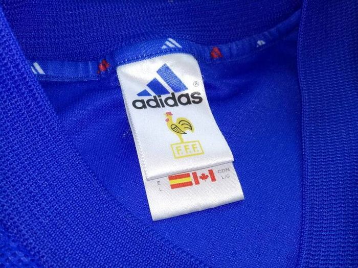 Mint 2002/03 France Adidas Jersey Size L