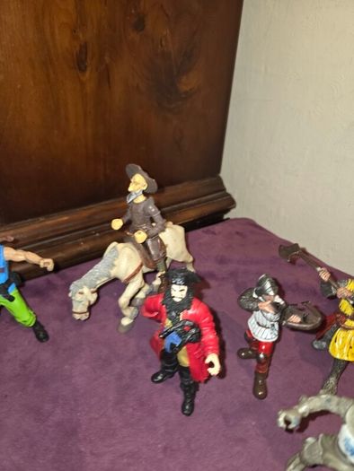 Pirate and Knight Toy Figures