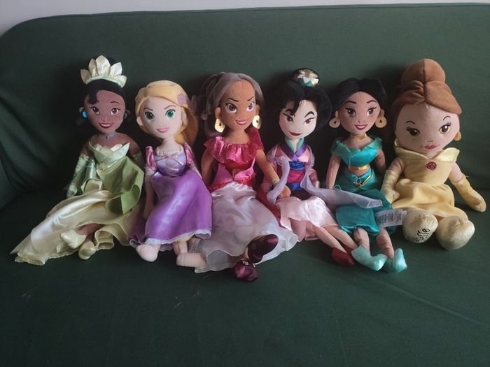 Disney Princess Soft Toy Bundle - Lovely Condition