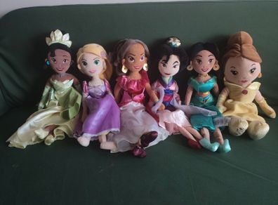 Disney Princess Soft Toy Bundle - Lovely Condition