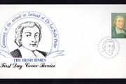 1980 Ireland Centenary of the Arrival of the DeLa Salle Brothers in Ireland Commemorative Stamp Illustrated The Irish Times Addressed First Day Cover (FDC)