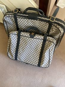 pair of genuine vintage  Gucci  suitcases