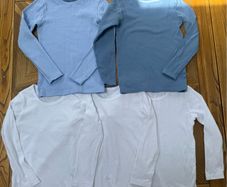 Marks and Spencer Kids Long Sleeved Vest Bundle- 5 items