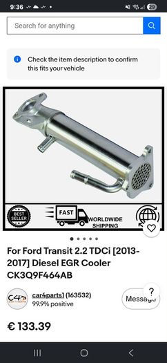 Ford Transit Damage/Repair