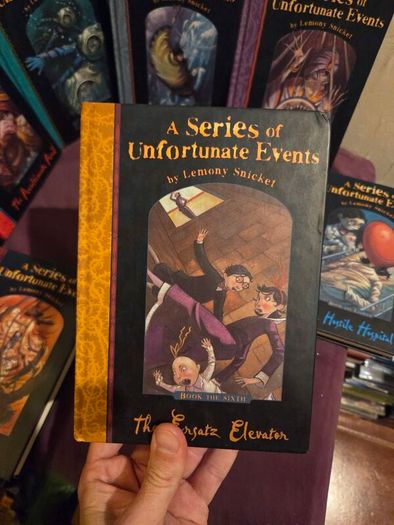 A Series of Unfortunate Events by Lemony Snicket - 13 Hardback Book Collection