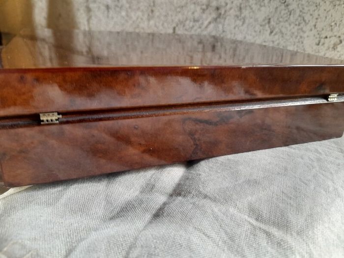 Dal Negro Burl Walnut Cigar Humidor