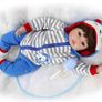 Reborn Baby Dolls 20" Real Soft Vinyl Silicone Realistic Dolls Toddler Lifelike Reborn Baby Boy Toys For Age3 plus (FREE POSTAGE) Image 5