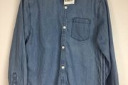 Next Boys Lightweight light blue denim look shirt brand new  9 years