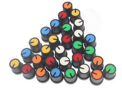 WH148 Potentiometer Knob 6 Colors AG3 AG2 Rotary Switch Knobs