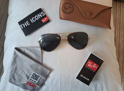 Polarised Aviator Rayban Sunglasses