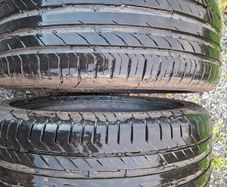 2x 225/45/18 Continental run flat