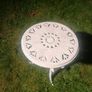Victorian Style HandPainted Cast Iron Garden Table Image 2